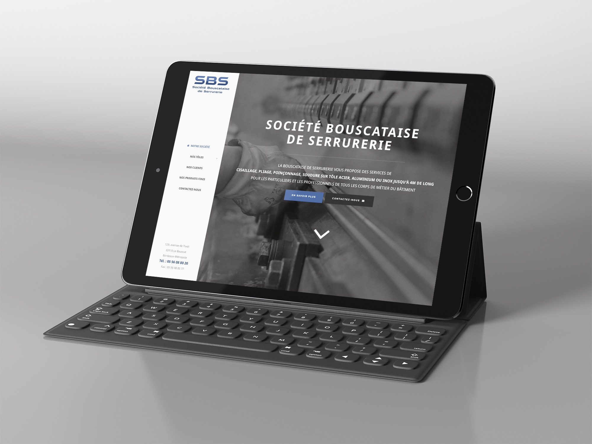 Bouscataise serrurerie site internet responsive tablette2 mobile bordeaux 2000x1500